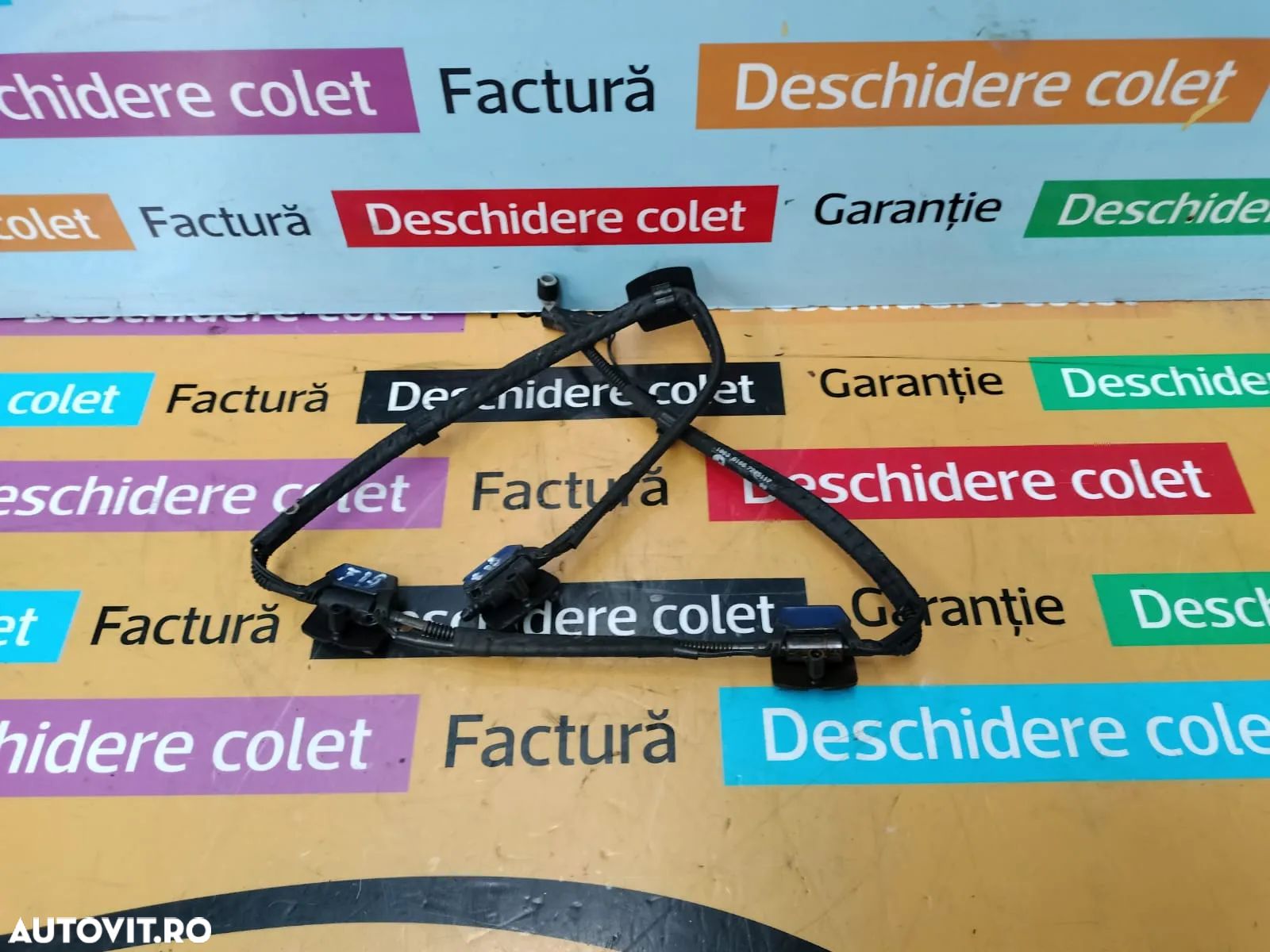Instalatie capota spalator și diuze F10 F11 7205117 - 1