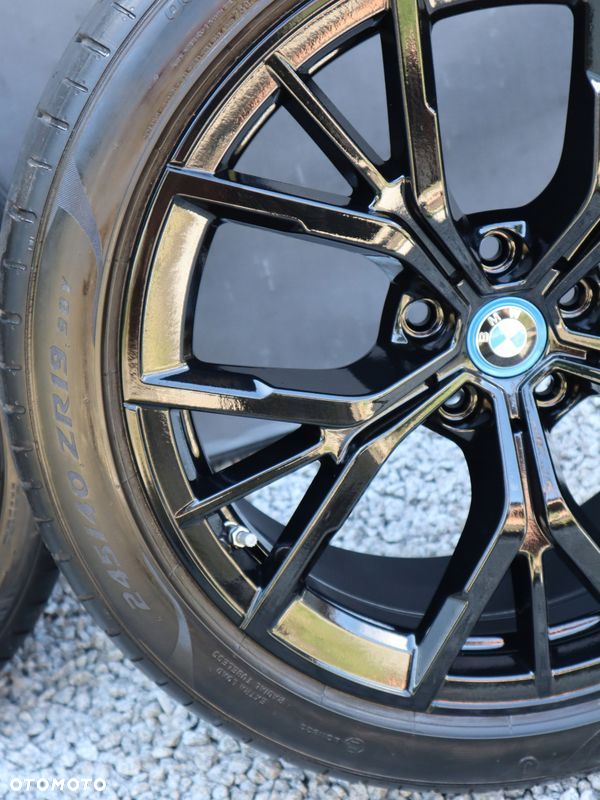 FELGI KOŁA BMW G30 G31 LIFT SERIA 5 19 CALI WZ 845 M Black OE Super Stan - 6