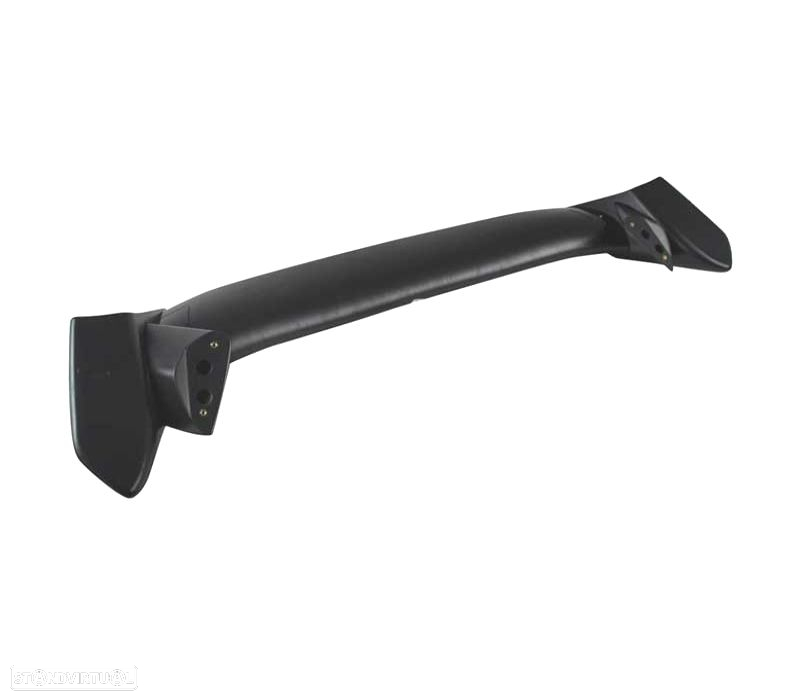 AILERON SPOILER TRASEIRO HONDA CIVIC HATCHBACK 16-20 LOOK TYPE R PRETO BRILHANTE - 2