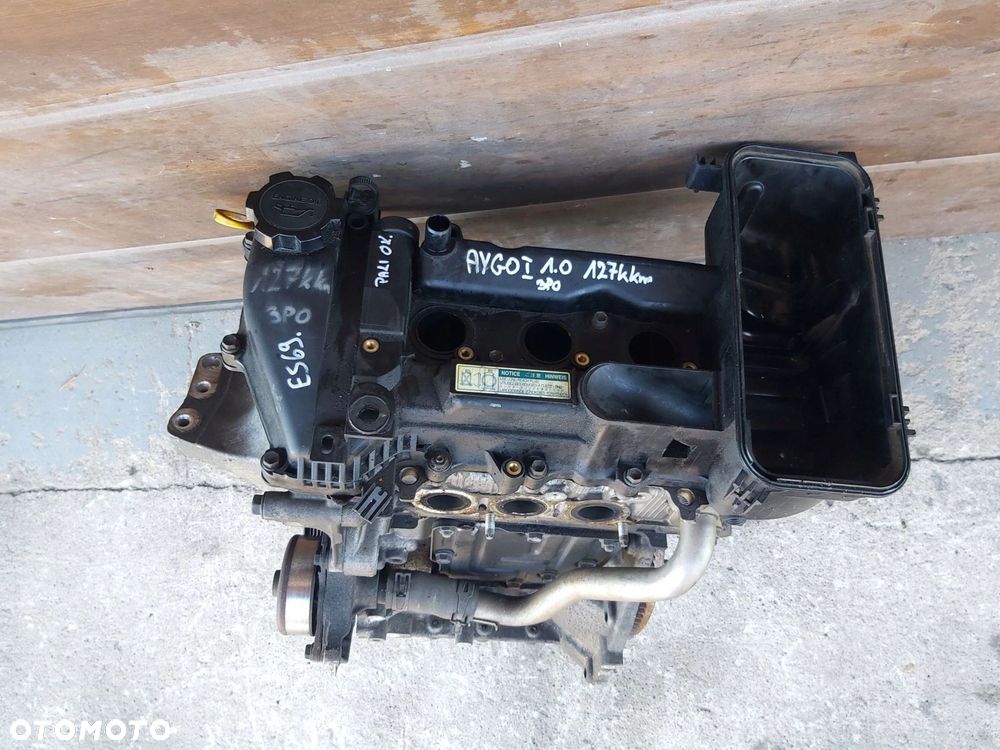 Toyota AYGO I Yaris II Citroen C1 Peugeot 107 Silnik 1,0 1KR-FE B52 bez egr - 4