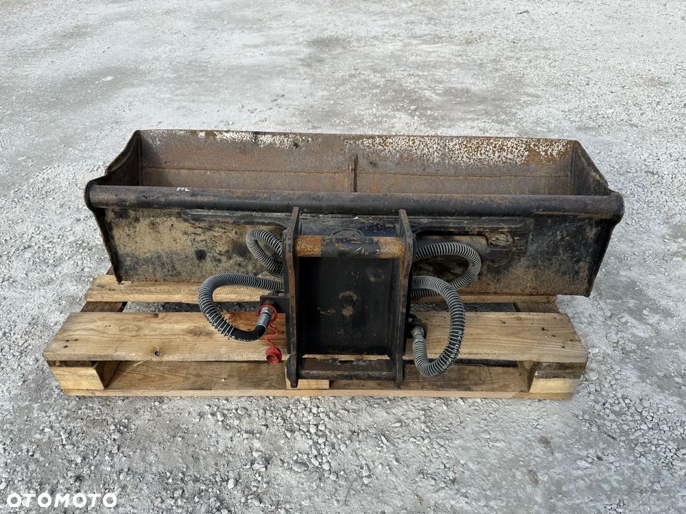 ŁYŻKA SKARPOWA SKARPÓWKA HYDRAULICZNA 120CM LEHNHOFF MS01 MS 01 KOPARKI MINIKOPARKI JCB HITACHI YANMAR BOBCAT CAT KUBOTA - 2