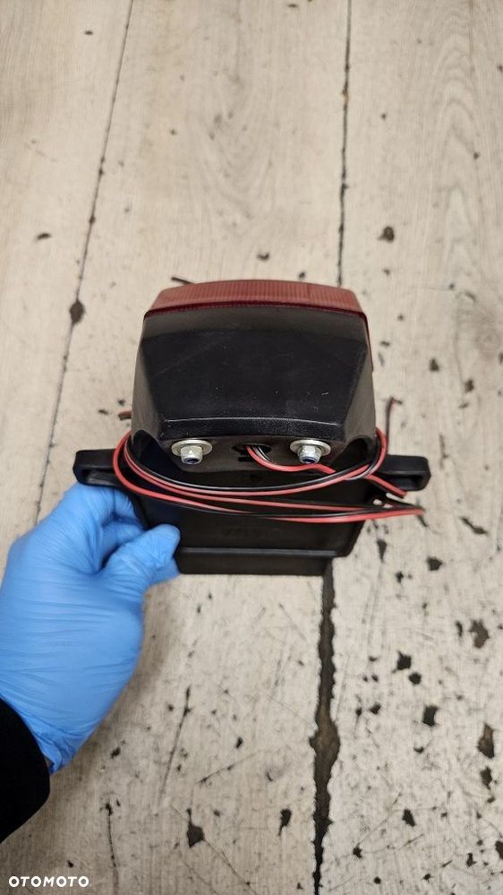 Lampa tył Veralux MA Elcom uchwyt tablicy KTM GS 250 - 9