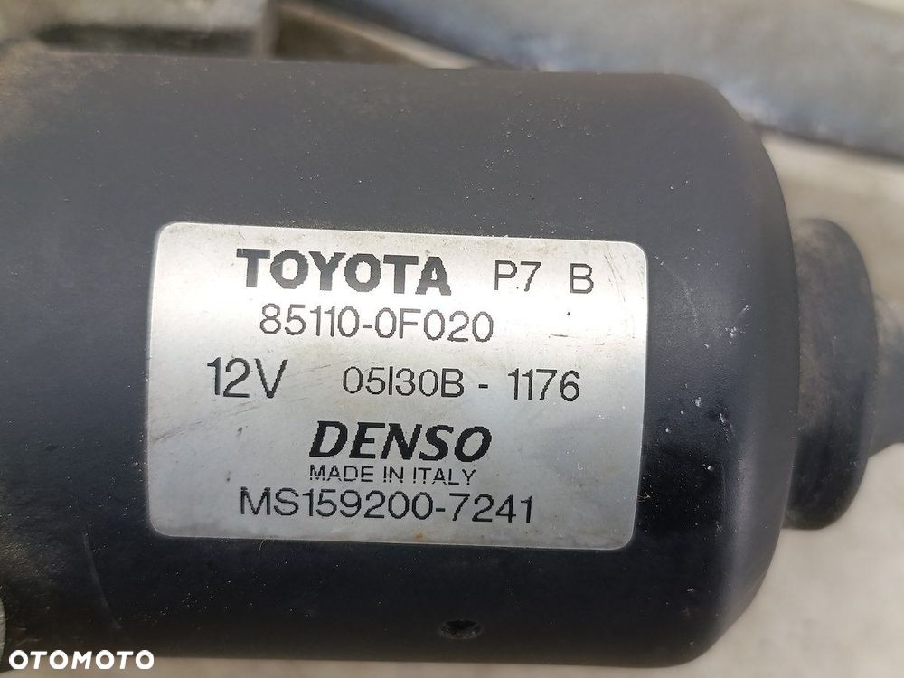 MECHANIZM WYCIERACZEK TOYOTA COROLLA VERSO II 85110-0F020 MS159200-7241 - 11
