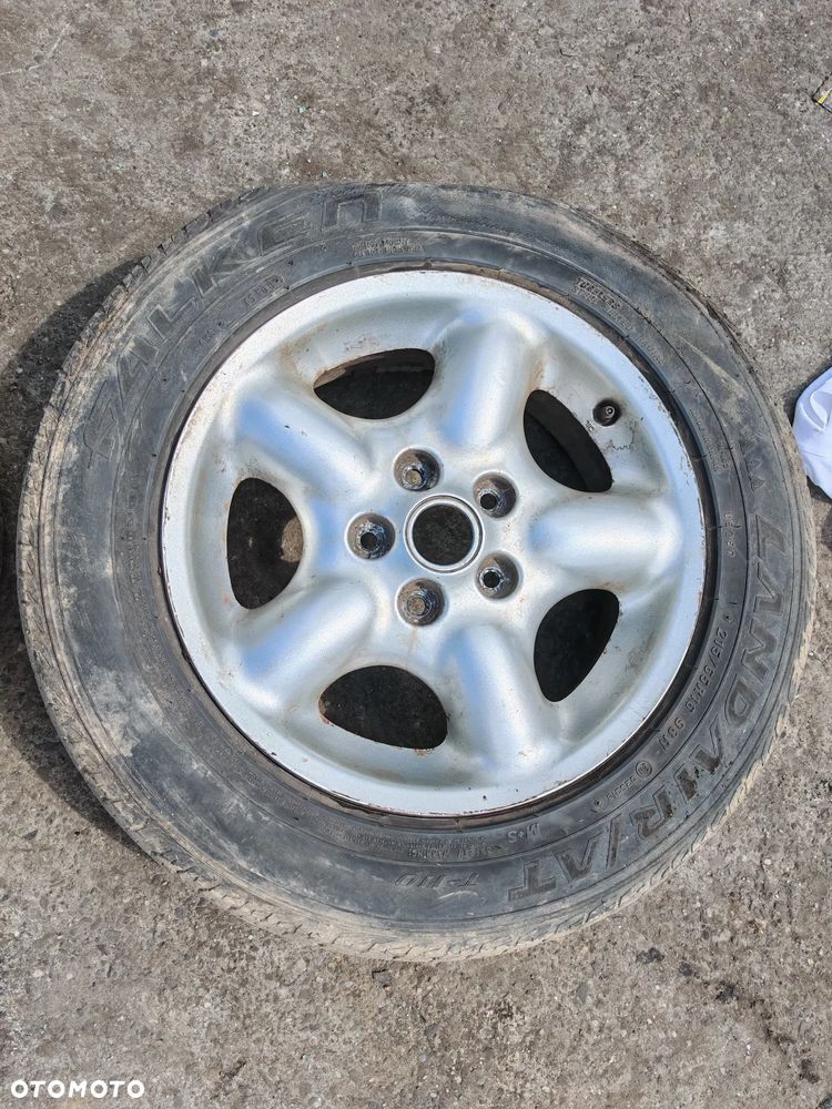 Felgi aluminiowe Land Rover 16” 5x120 + opony 215/65R16 - 5