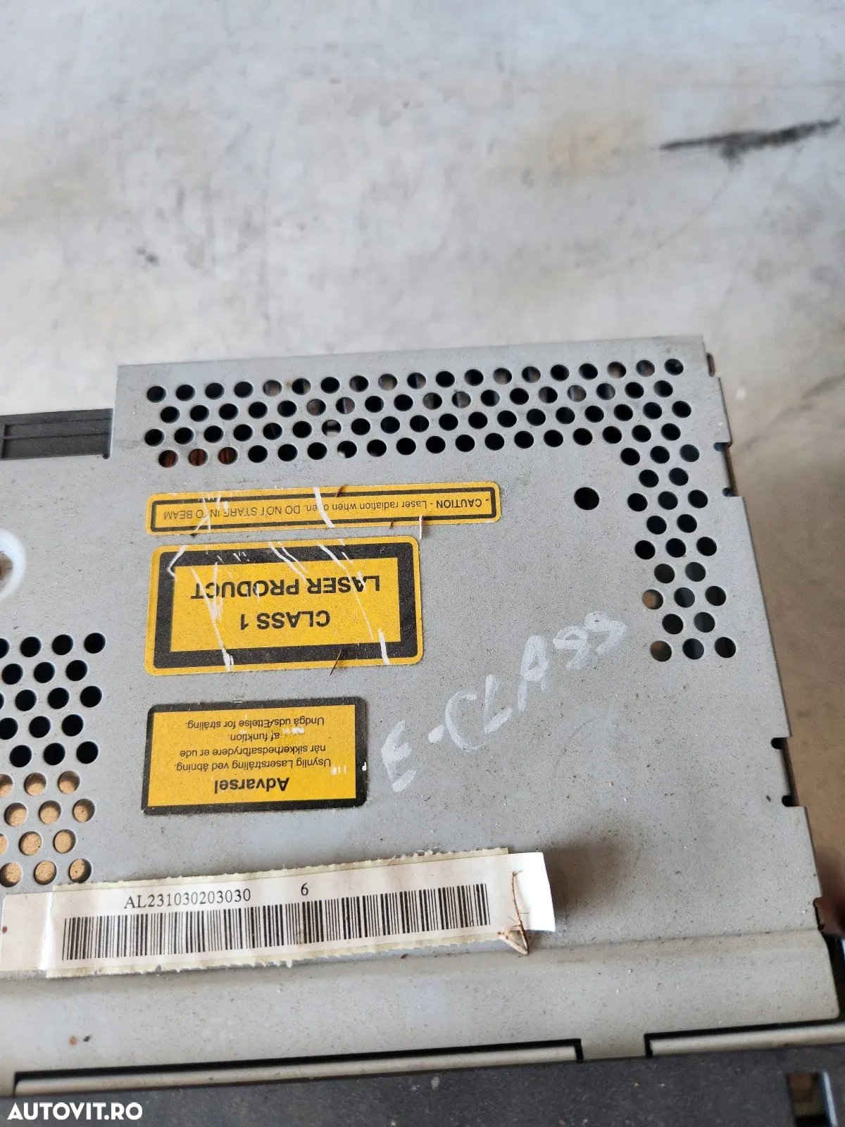 Radio Cd Cd Player Mercedes E Class W211 Cod A An 2003-2004-2005-2006-2007-2008-2009 - 5