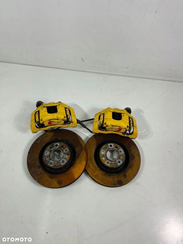 Zestaw tarcz i zacisków hamulcowych 2.0 TFSI swap 342mm Audi A3 S3 8P PRZÓD - 1