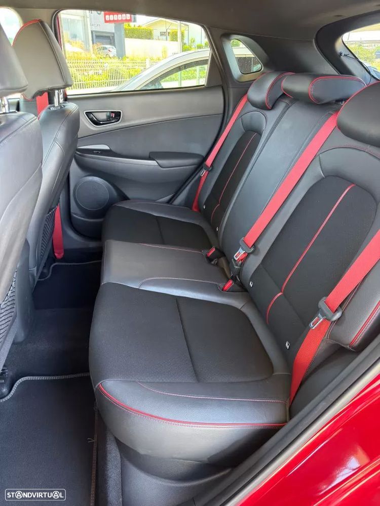 Hyundai Kauai 1.0 T-GDi Premium Pele/Tec.Vermelho - 14