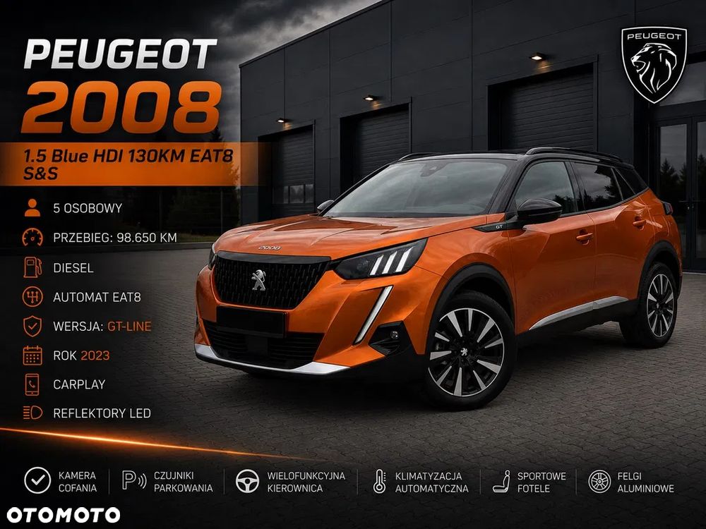 Peugeot 2008 1.5 BlueHDi GT Line S&S EAT8 - 1