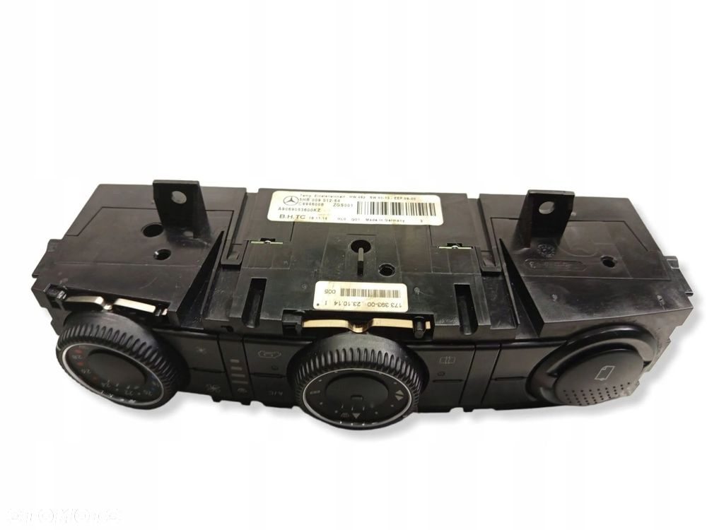 Panel klimatyzacji Mercedes-Benz Sprinter W906 A9069063600 - 3