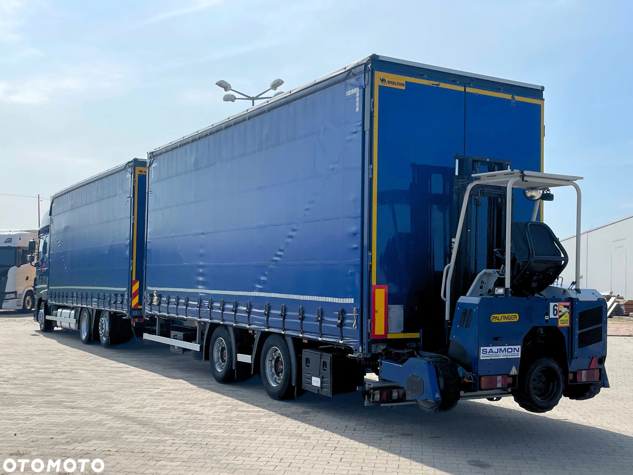 DAF DAF XF 480 / ZESTAW TANDEM 120 M3 / PRZEJAZDOWY / WÓZEK WIDŁOWY / 7,75 M + 7,75 M / SALON PL - 5