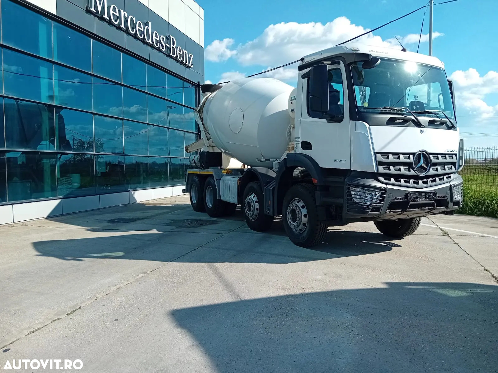 Mercedes-Benz AROCS 32.40 8x4 Betoniera/Beton Mixer 9m3, TOP !!! - 8