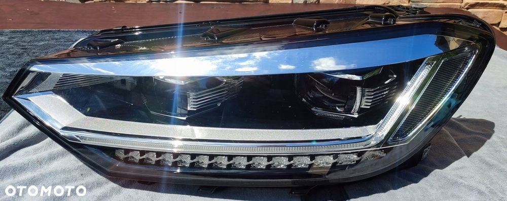 Lampa Lewa Przednia Oryg. Vw Touran III 2020r Full Led 5TB941081B ładna