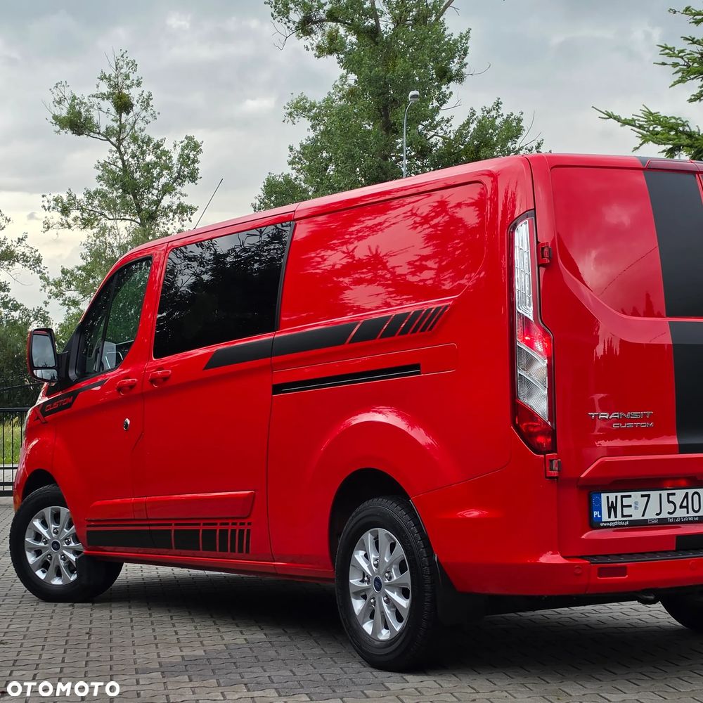 Ford TRANSIT CUSTOM BRYGADÓWKA LONG 6 OSÓB AUTOMAT 2.0 TDCI 170KM LIMITED - 10