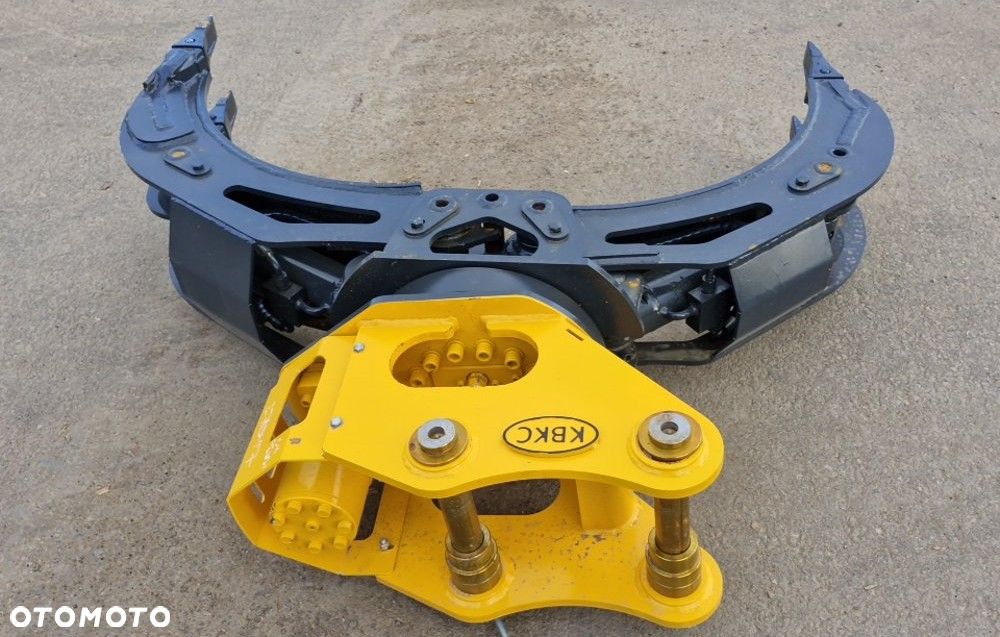 Chwytak hydrauliczny obrotowy 360 stopni na dwóch siłownikach na sworznie fi45mm fi70mm sortujący wyburzeniowy kleszcze pięciopalczaste KBKC RSB-50. NOWE!!! - 4