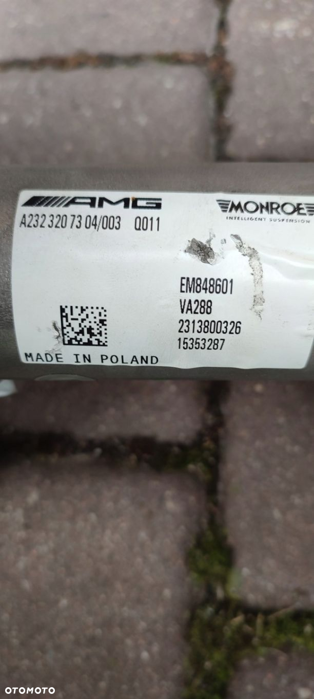 Amortyzator Lewy Przedni Mercedes SL Amg W232 R232 W2323207304 Mcpherson - 14