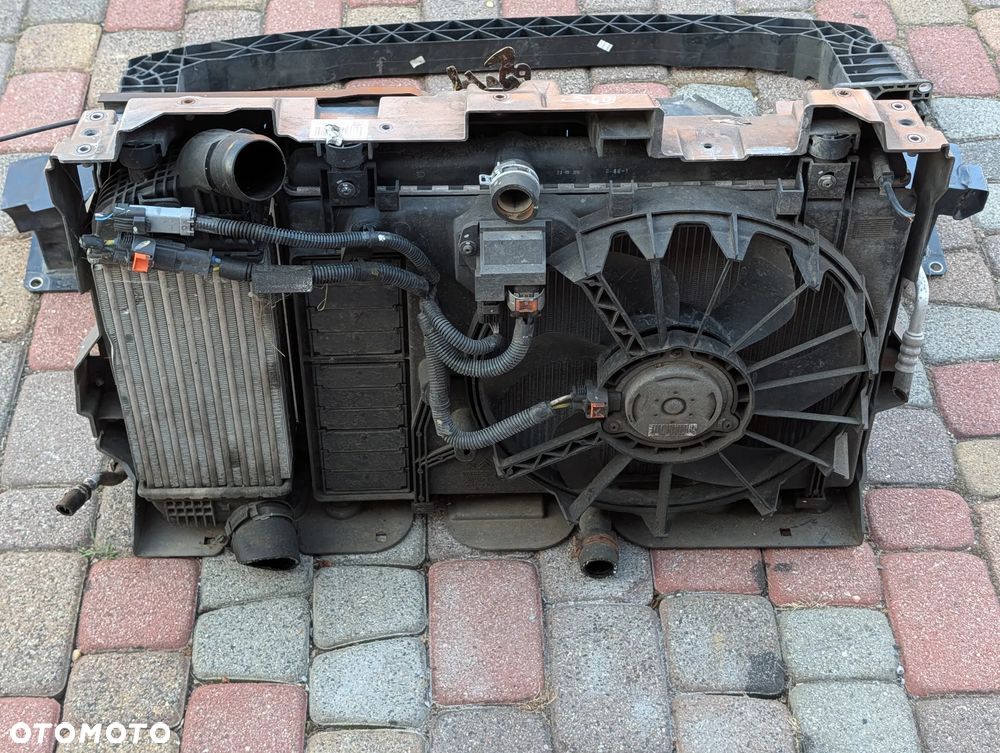 ZDERZAK PAS PRZEDNI MASKA BŁOTNIKI PRZÓD CITROEN C5 III X7 2.0 HDI KPSD - 8