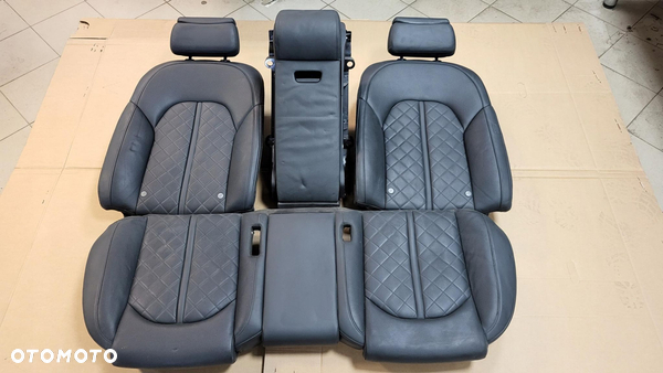 Fotele Kanapa Tył Skóra Audi A8 D4