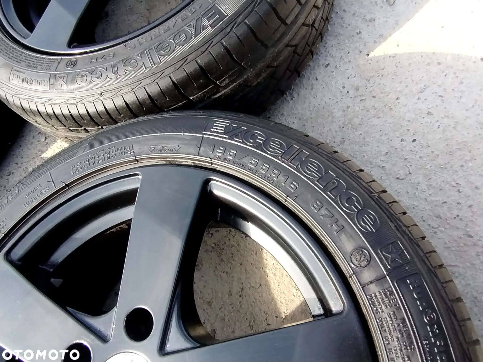 195/55R16 Opony Letnie Lato GOODYEAR EXCELLENCE RSC RF * Legnica ALU-RAD 195/55 7,5mm 20r. - 11