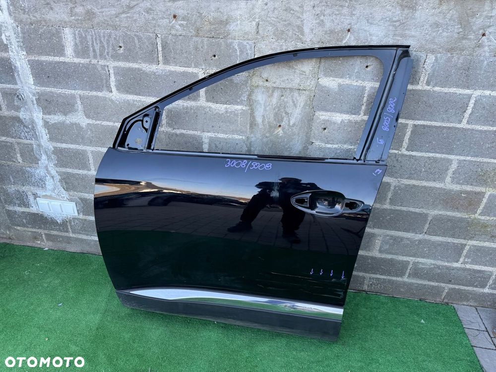 PEUGEOT 3008 II 2 5008 II 2015- DRZWI LEWE PRZEDNIE ORG D144 - 3