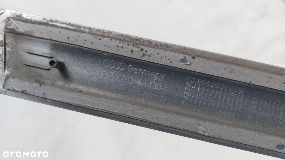 LISTWA DRZWI LEWA 3D LY7W AUDI A3 8P 03-12 SLASK WYSYLKA - 3