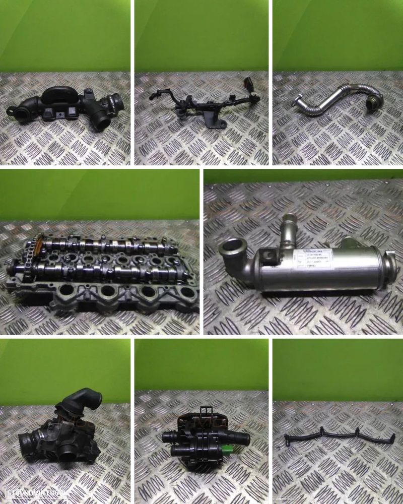 Reparação de Motor Ford Focus 1.6Tdci G8DA - 1