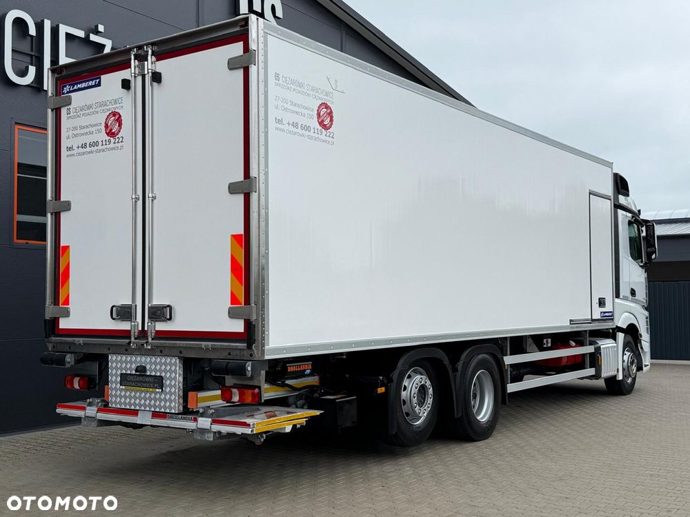 Mercedes-Benz Actros 2545 // Klimatyzacja / Chłodnia 21 Epal // Agregat Carier Supra 1050 // Winda Dhollandia // E6 // 6x2 // kühlkoffer, refrigerated box, fridge, рефрижераторный фургон - 7