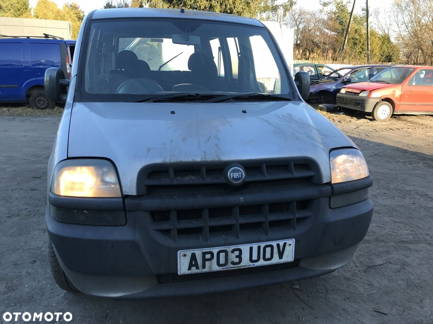 SZYBA TYL TYLNA BOCZNA PRAWA SRODKOWA SUWANA PRZESUWNA FIAT DOBLO I W-WA - 4