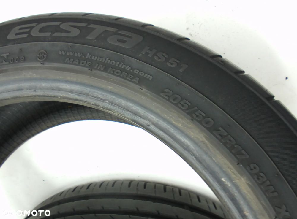205/50R17 93W KUMHO Opony Letnie 1 sztuka - 7