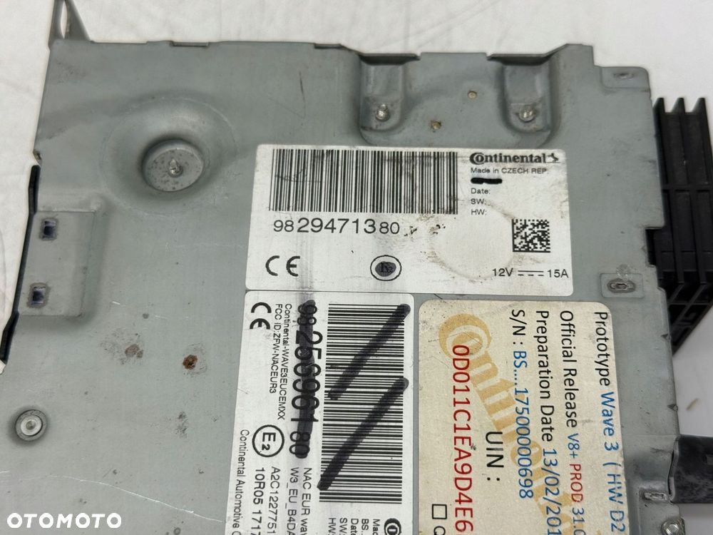 stacja multimedialna radio peugeot 508 ii 9829471380 - 5