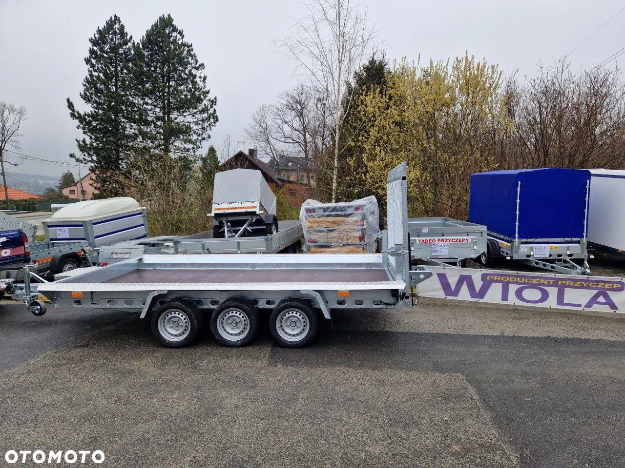 Wiola B3540 MAX 3 osie 3,5t pod koparkę - 8