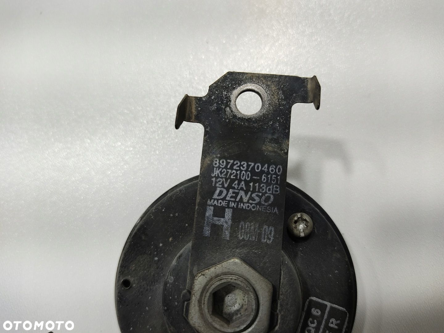 KLAKSON SYGNAŁ DŹWIĘKOWY ISUZU D-MAX I 8972370460 2002-2011 - 5