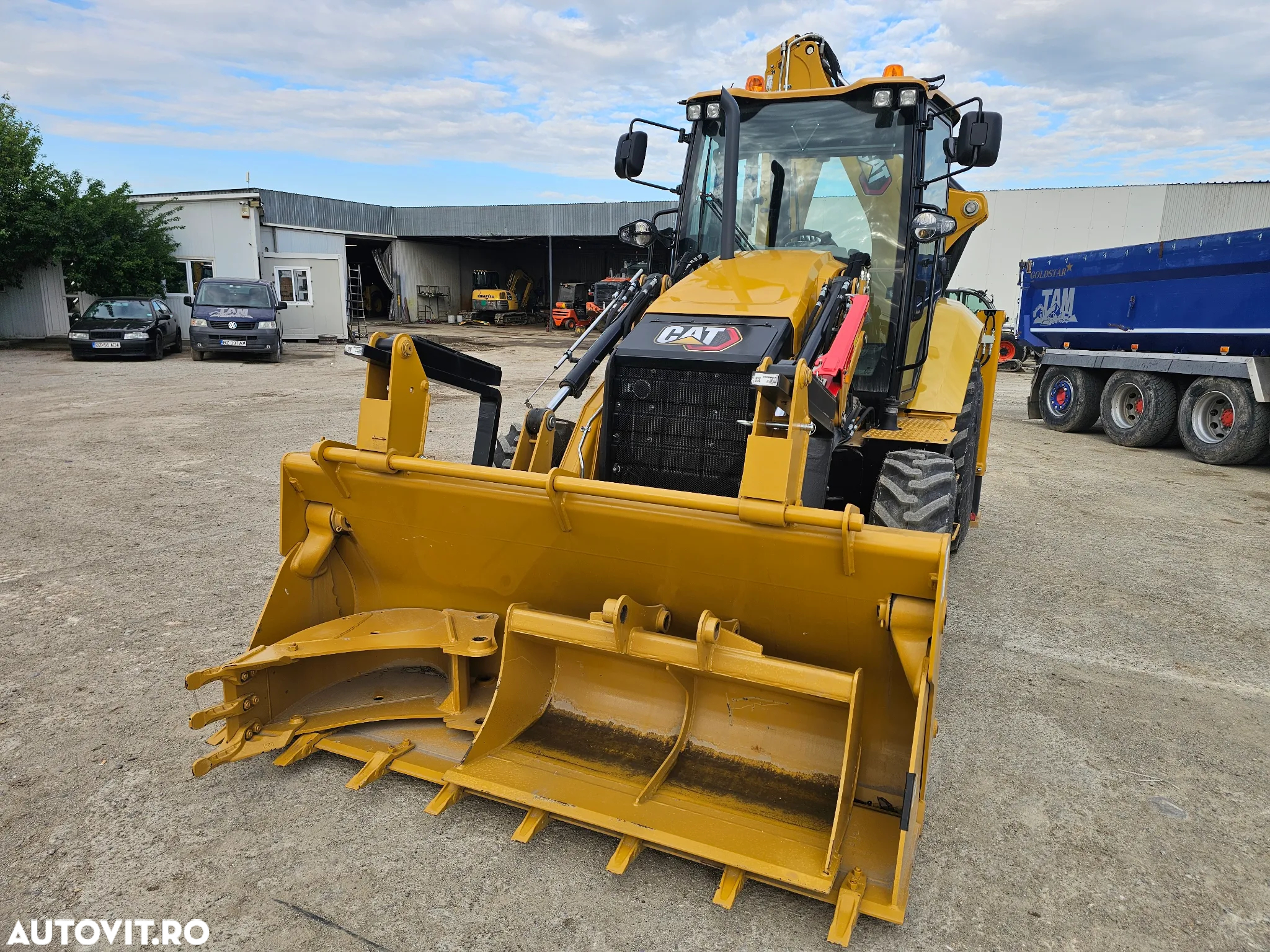 Caterpillar Cat 428 Trinity / NOU / 3 Cupe Buldoexcavator - 8