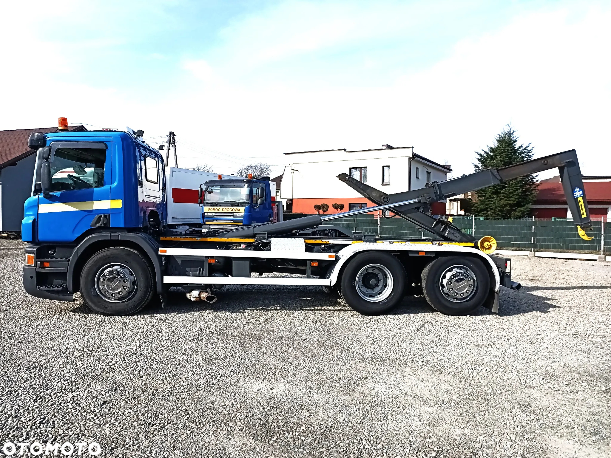 Scania P320 6x2 Hakowiec Marrel , oś skrętna - 12