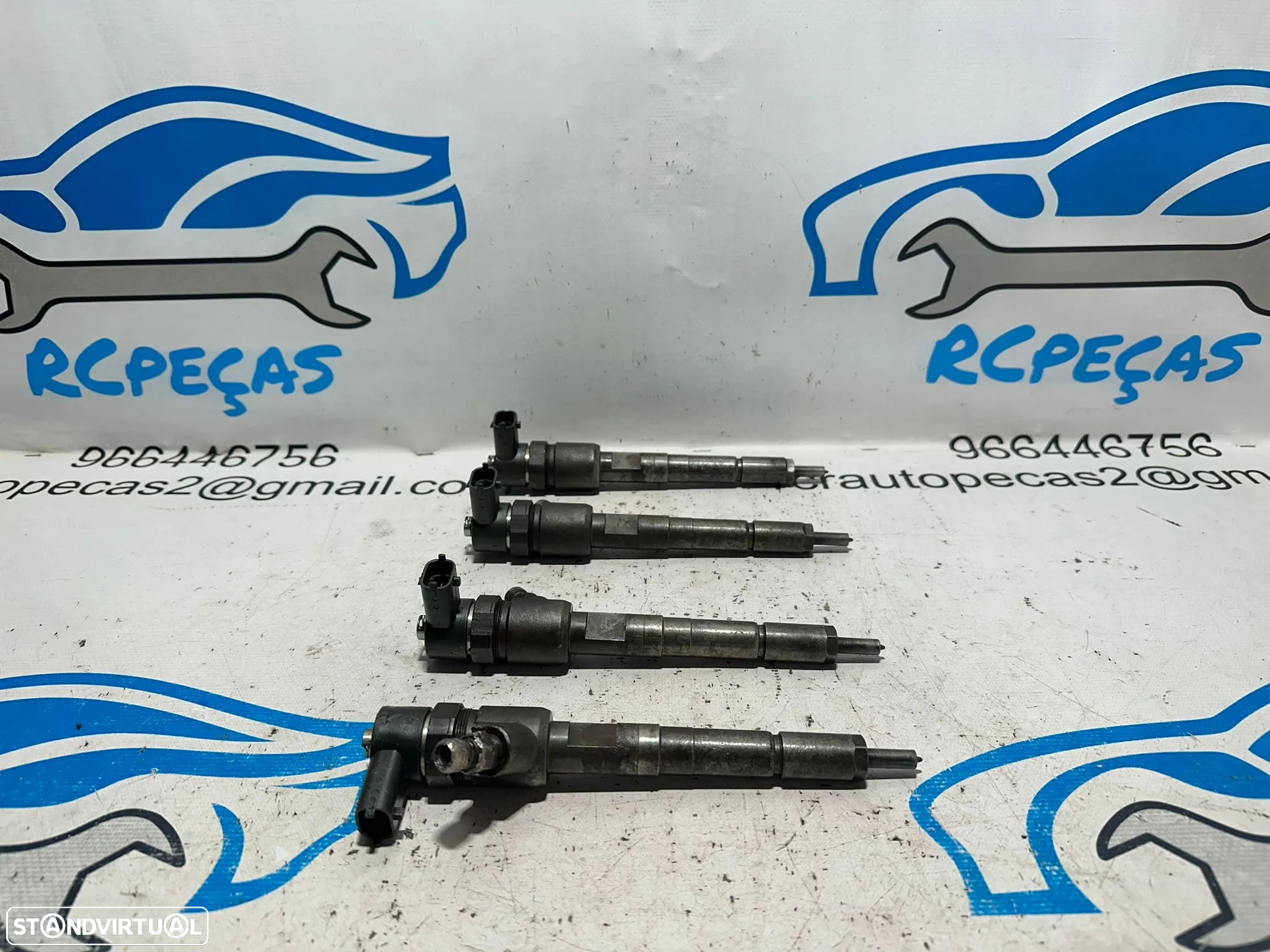 .Conjunto 4 injetores Bosch Fiat Alfa Romeo Ford GM Opel 1.3 CDTi JTD JTDm Z13DTJ 0445110183 - 9