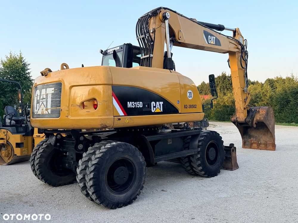 Caterpillar Minikoparka Cat 302.7 3xłyżki Skarpowa hydrL\P dodatkowe linie hydrauliczne szybkozłącze Gąsienice jak Nowe WIDŁY WIERTNICA za dopłatą - 1