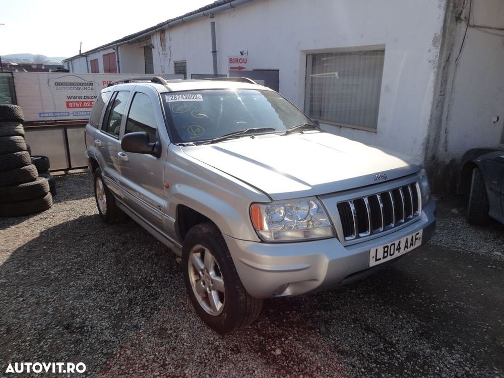 Usa Stanga Fata Jeep Grand Cherokee II 1998 - 2004 SUV 4 Usi Argintiu (392) - 2