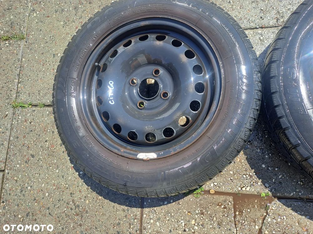 Skoda Citygo komplet felg z oponami 4x100 165/70 R14 - 7