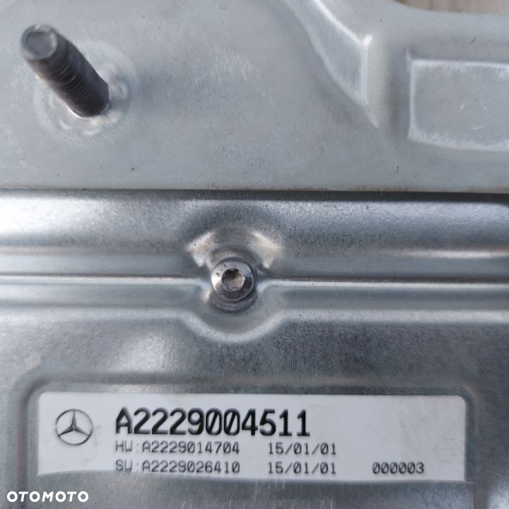 WZMACNIACZ BURMESTER MERCEDES 2229004511 S W222 GLC 253 C W205 DEMONTAZ ORYGINAL MOCOWANIE - 2