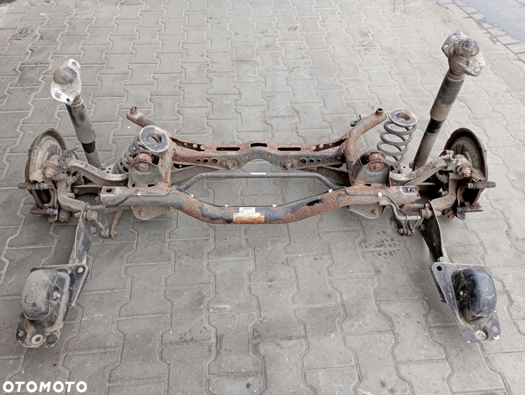 SEAT ALTEA XL ZAWIESZENIE BELKA TYŁ TYLNE 1K0505315BF - 1