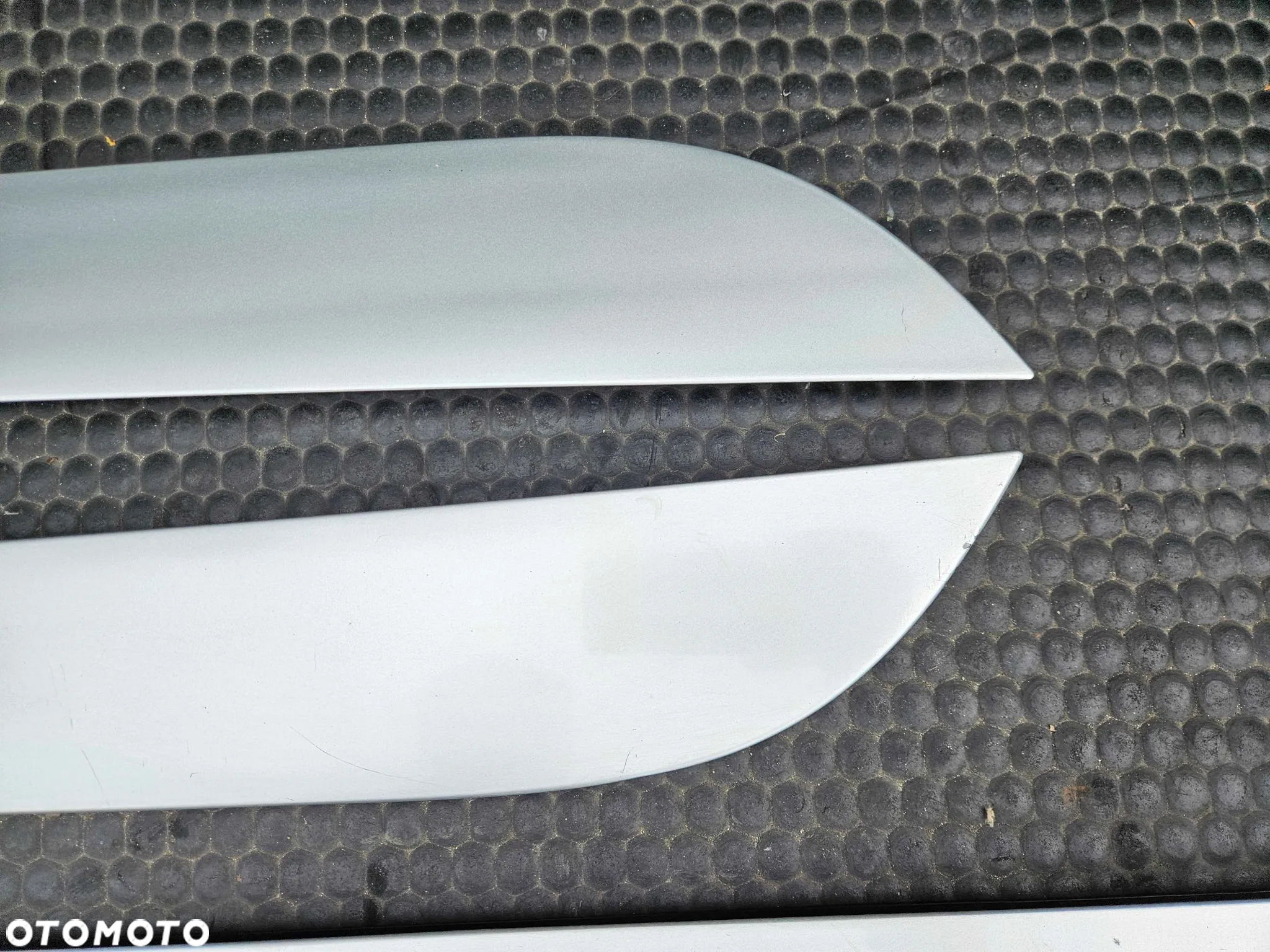 Listwa Listwy Drzwi Srebrne LY7W Dolne Komplet Audi A6 C6 Sedan Kombi Oryginalne - 15