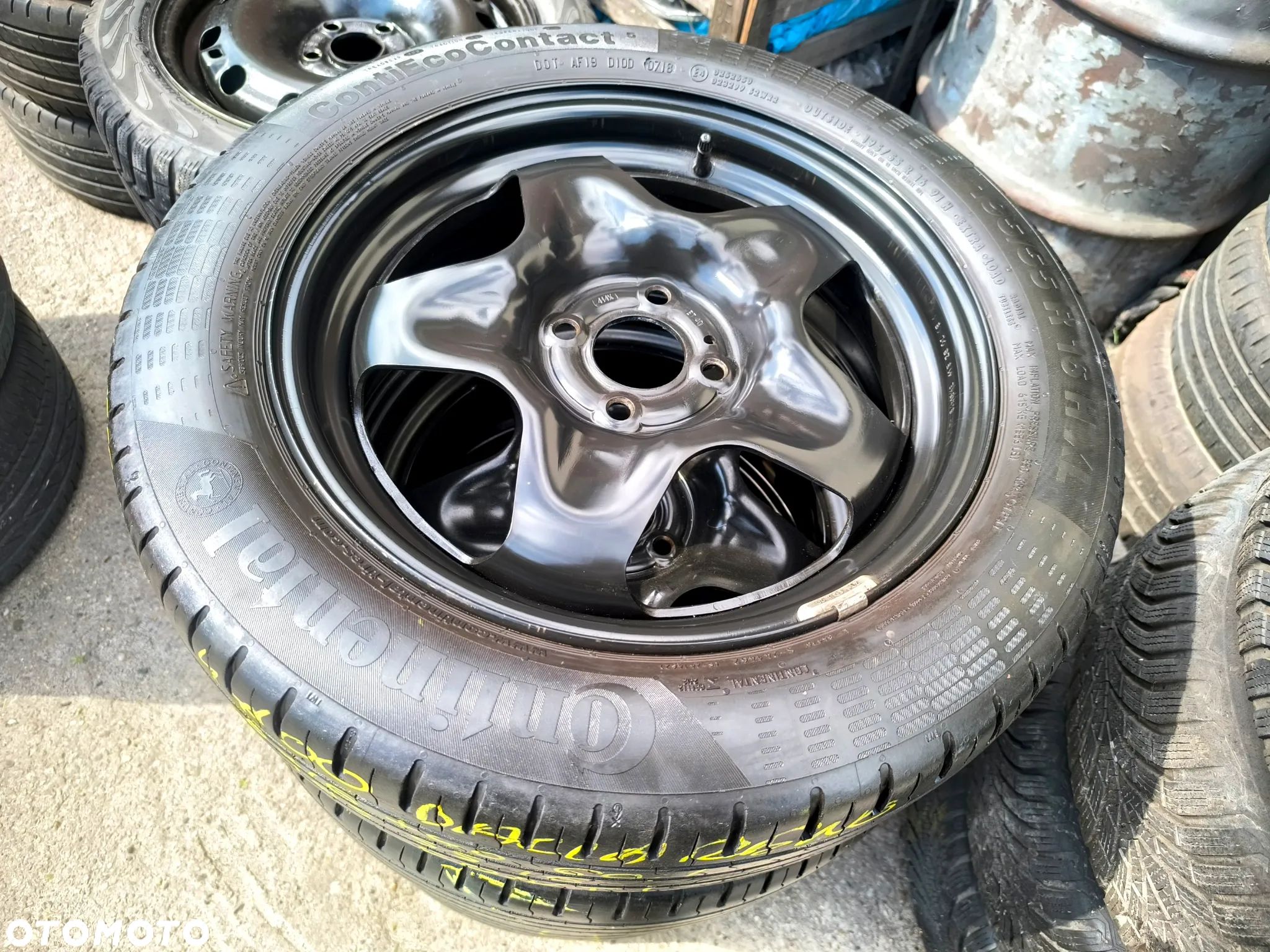 4x100 Felgi Stalowe Strukturalne 16 Koła letnie lato RENAULT CLIO MODUS MEGANE SCENIC KANGOO DACIA DOKKER SANDERO LODGY LOGAN NISSAN NOTE MICRA Legnica ALU-RAD 6mm 195/55 - 1