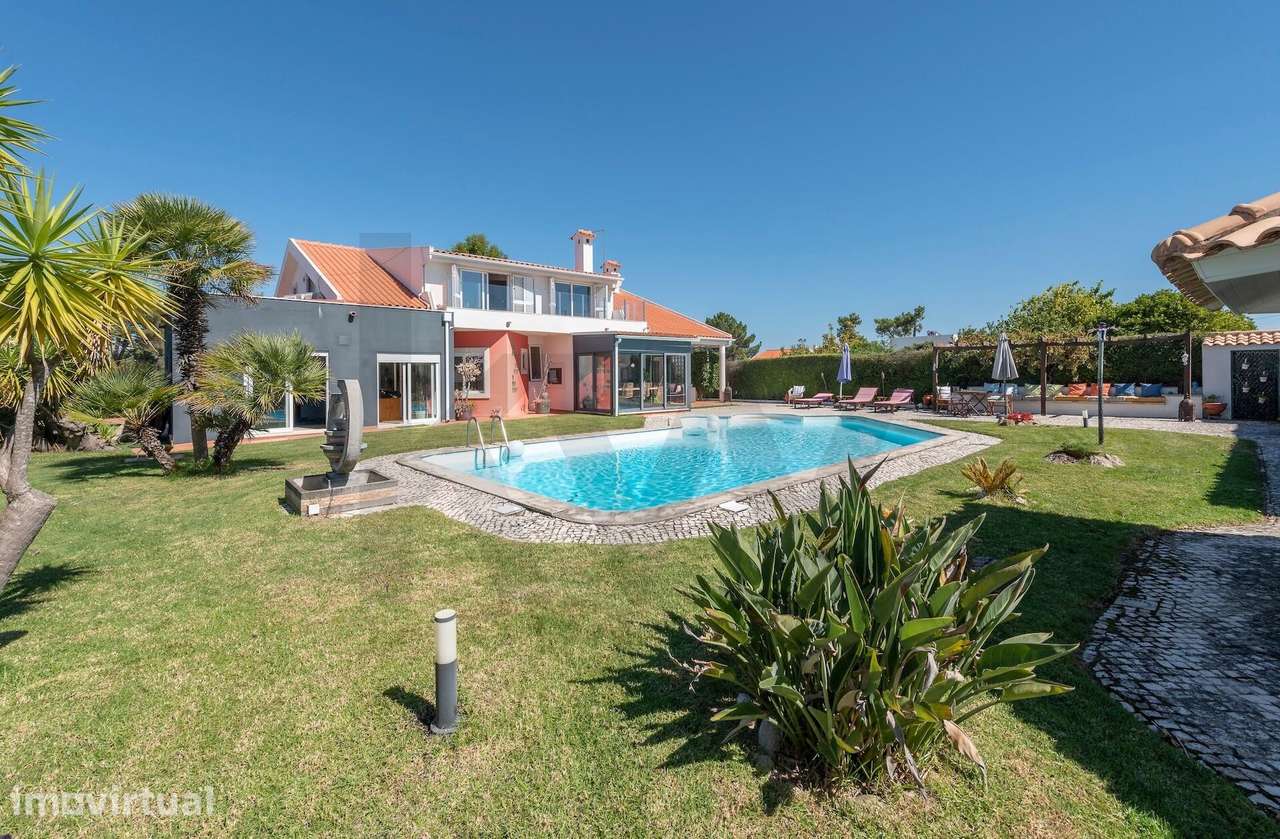 Moradia inserida em  2 lotes terreno , 4.090m2, em Azeitão,  piscina e - Grande imagem: 2/60