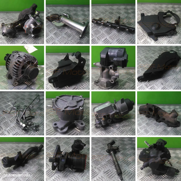 Peças Motor Peugeot 807 2.0Hdi 2007 Ref RHR