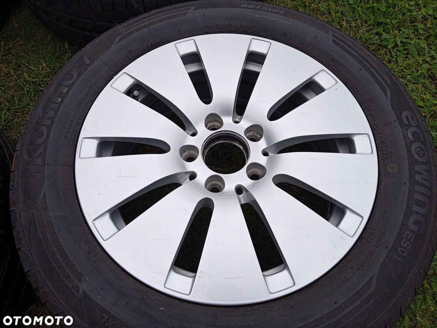 felgi aluminiowe 5x112 Mercedes C W205 W204 opony letnie 7mm A2054010100 - 3