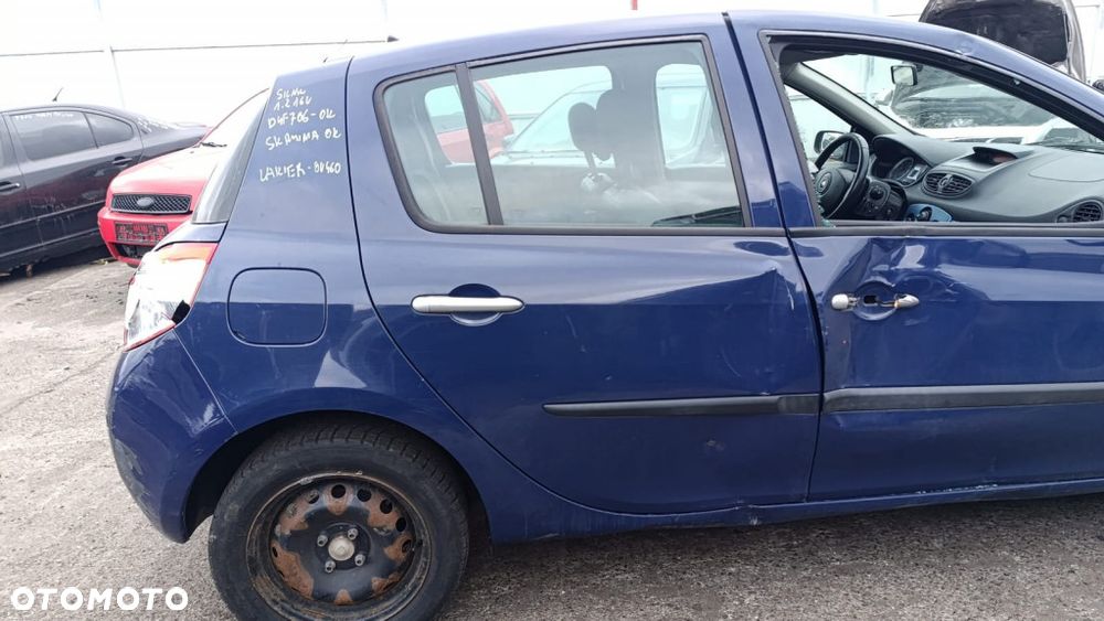35998 Renault Clio III model od 05-09 silnik 1.2 16V D4F706 75 km lakier OV460 - 6