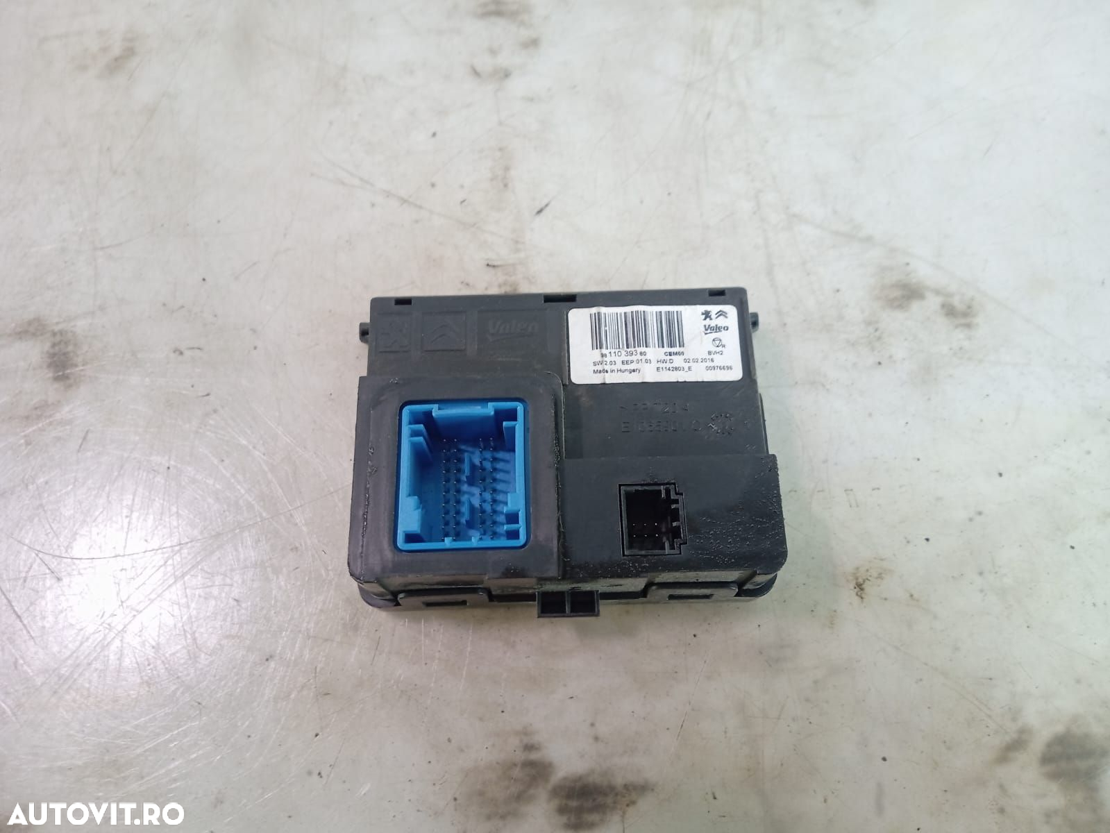 Modul calculator clima 9811039380 Peugeot 308 T9 [2013 - 2017] 2.0 HD - 2