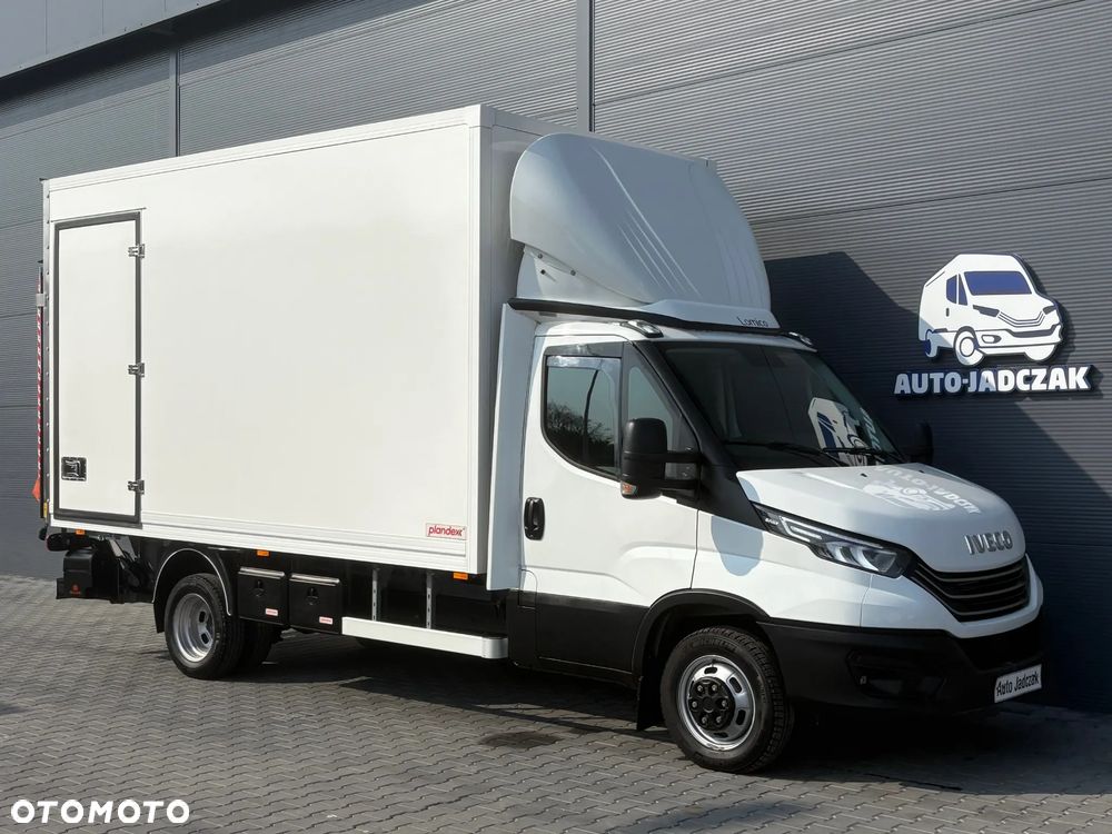 Iveco Daily 50C21 35C21 3.0 HPI Hi-Matic Kontener 8 palet + winda 1000kg + drzwi boczne **Kamera**Klima**LED**Super stan**2024R** - 2