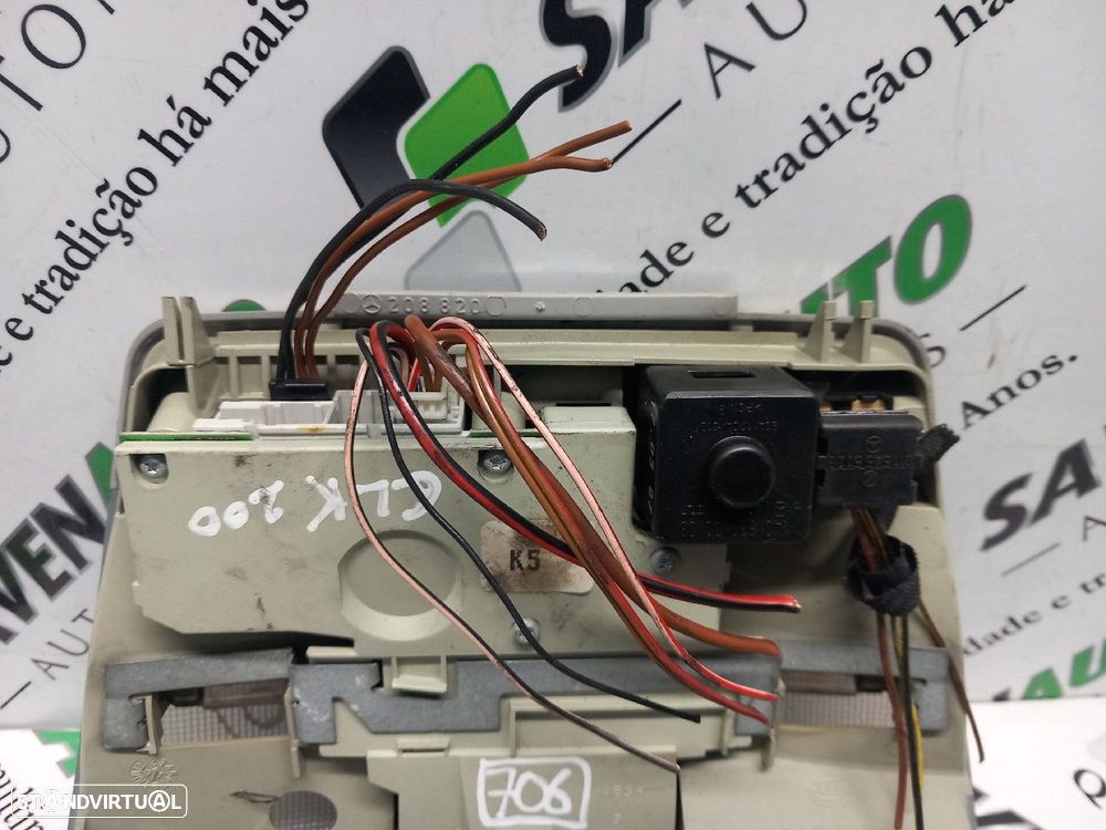 Plafonier / Botão Luz Tecto Mercedes-Benz C-Class (W202) - 3