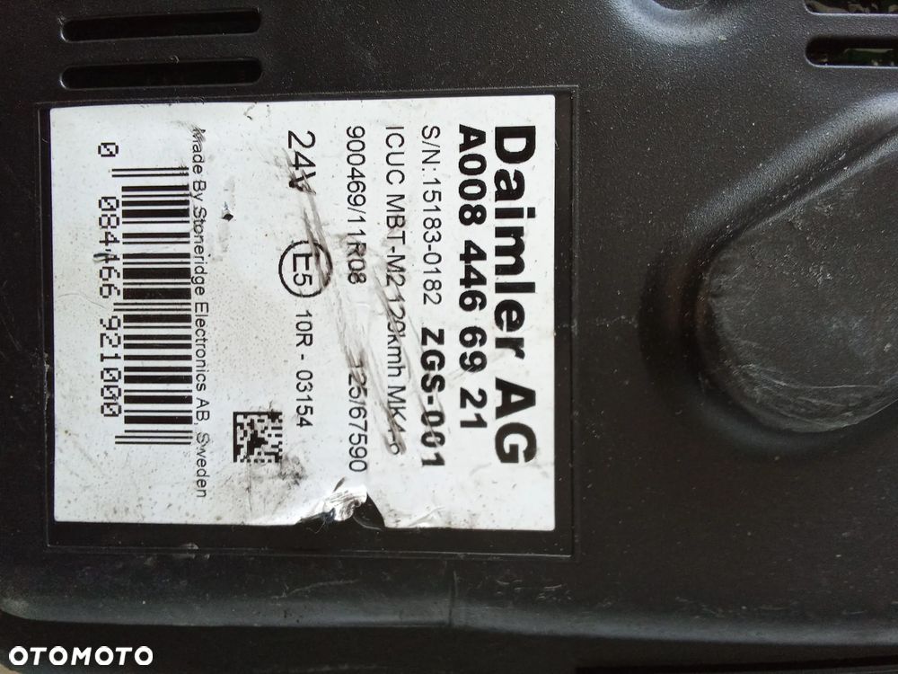 Mercedes Actros  Mp4 licznik A0084466921 - 4