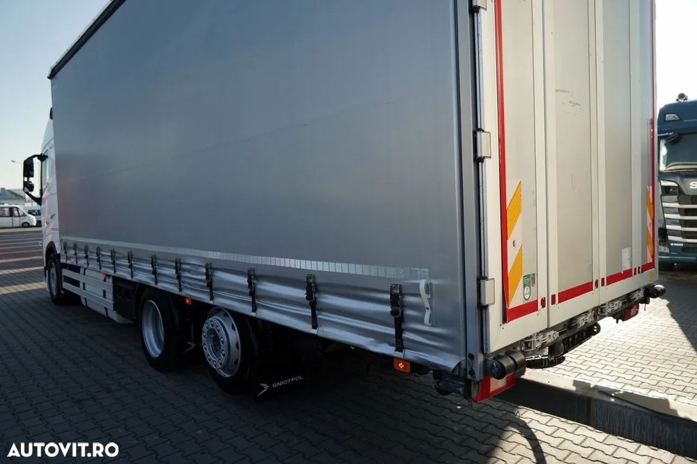 Volvo FH 500 / TANDEM 120 M3 / 6X2 / MEGA / PUNTE RIDICATĂ / TV / + REMORCA GNIOTPOL - 9